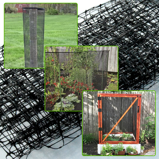 Black Color Plastic Bop Netting for Garden Extruded Mole Netting