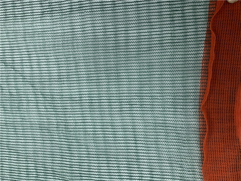 100GSM Mono Triangle Green and Orange Olive Net
