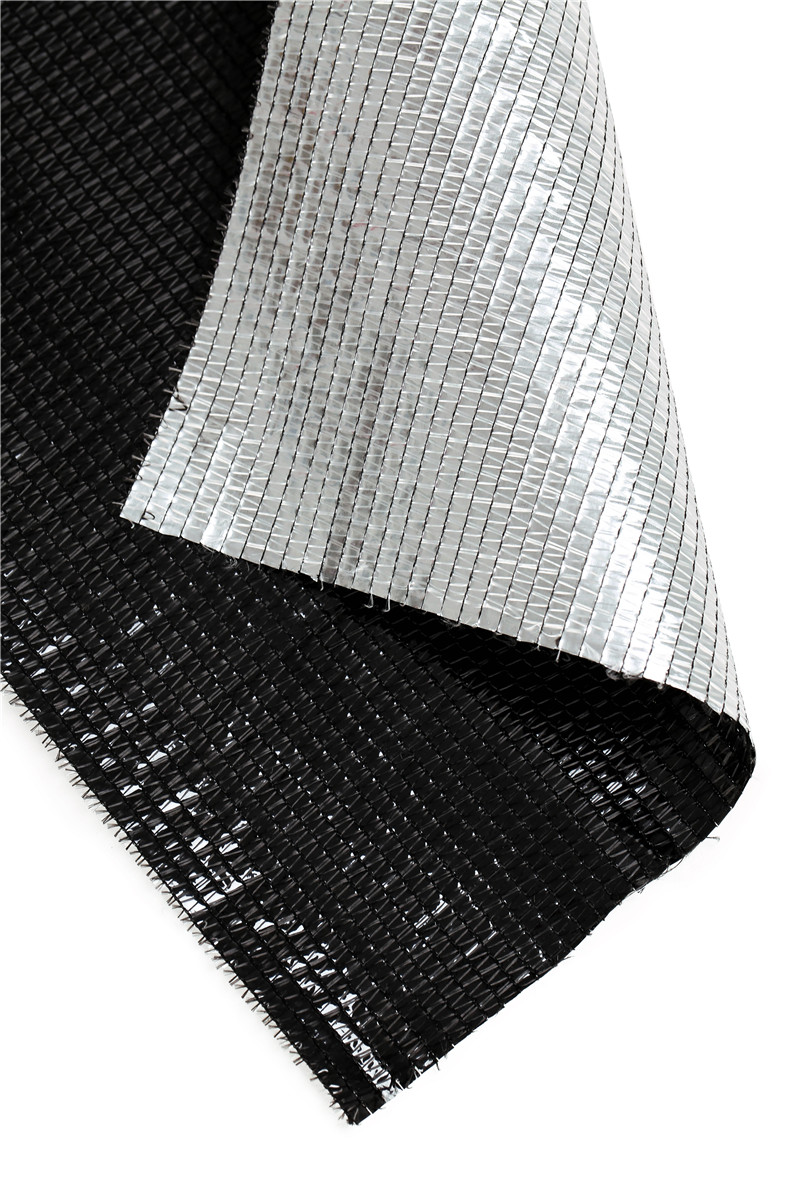 Ourdoor Black Knitted Aluminum Foil Shade Net With UV