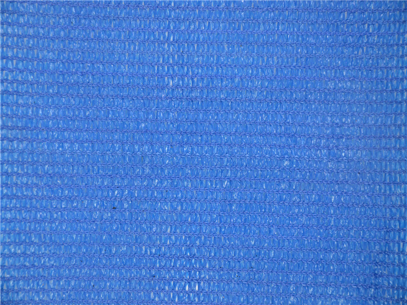 Six needles mono+tape blue shade net