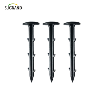 China Factory Quality Plastic Nail Ground Nails Fixing Weed Mat 