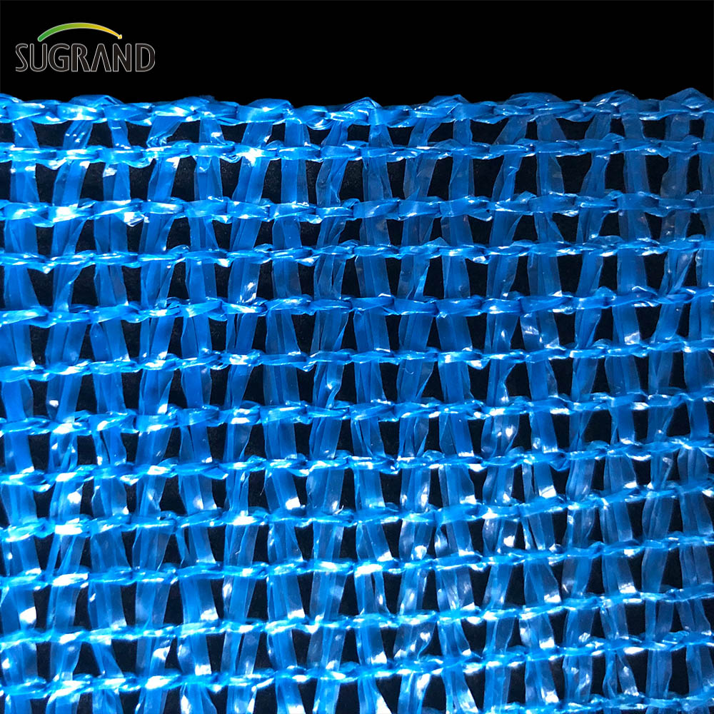Six Needles 180 Gsm White And Blue Mono Tape Shade Net