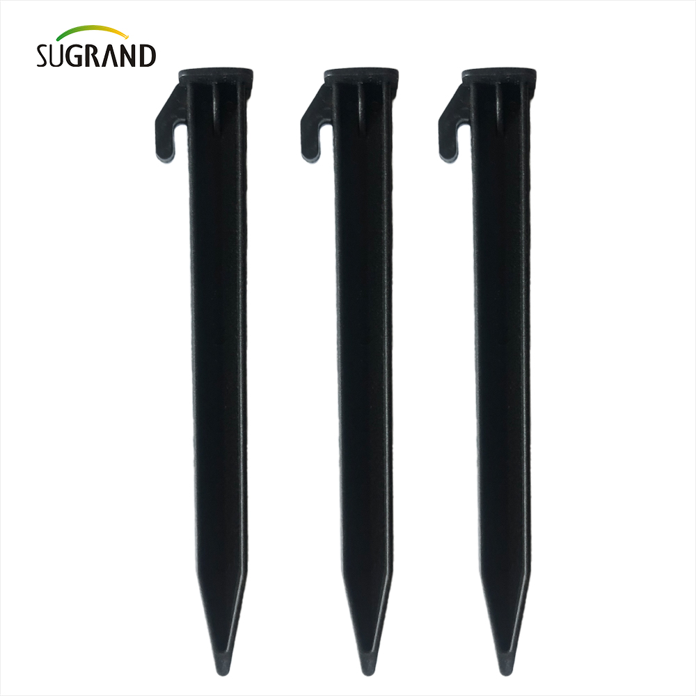Plastic Black Ground Nails Fixed Gardening Cloth Not Easy To Peel Off