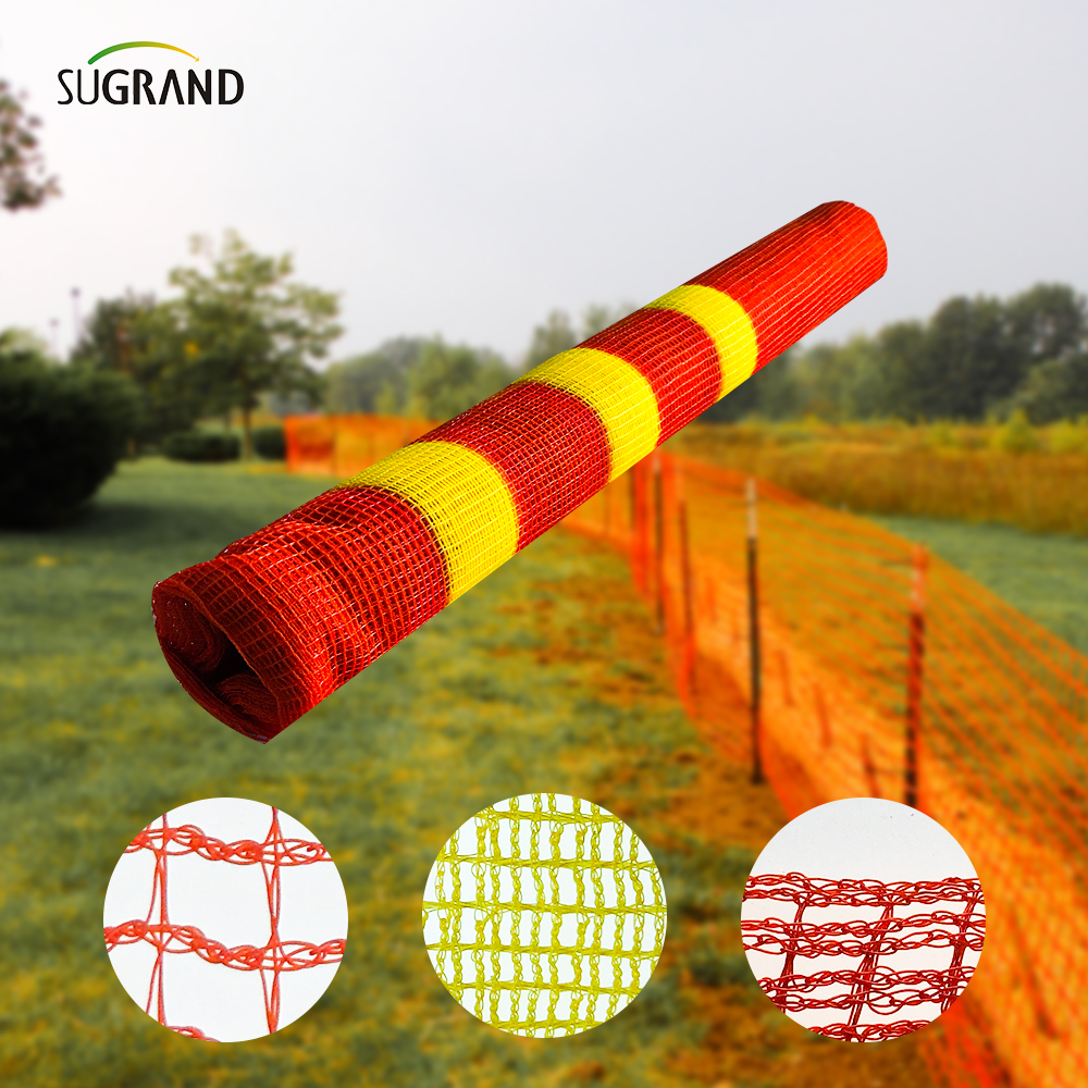 HDPE Material Orange Scaffold Safety Net Warning Mesh Net