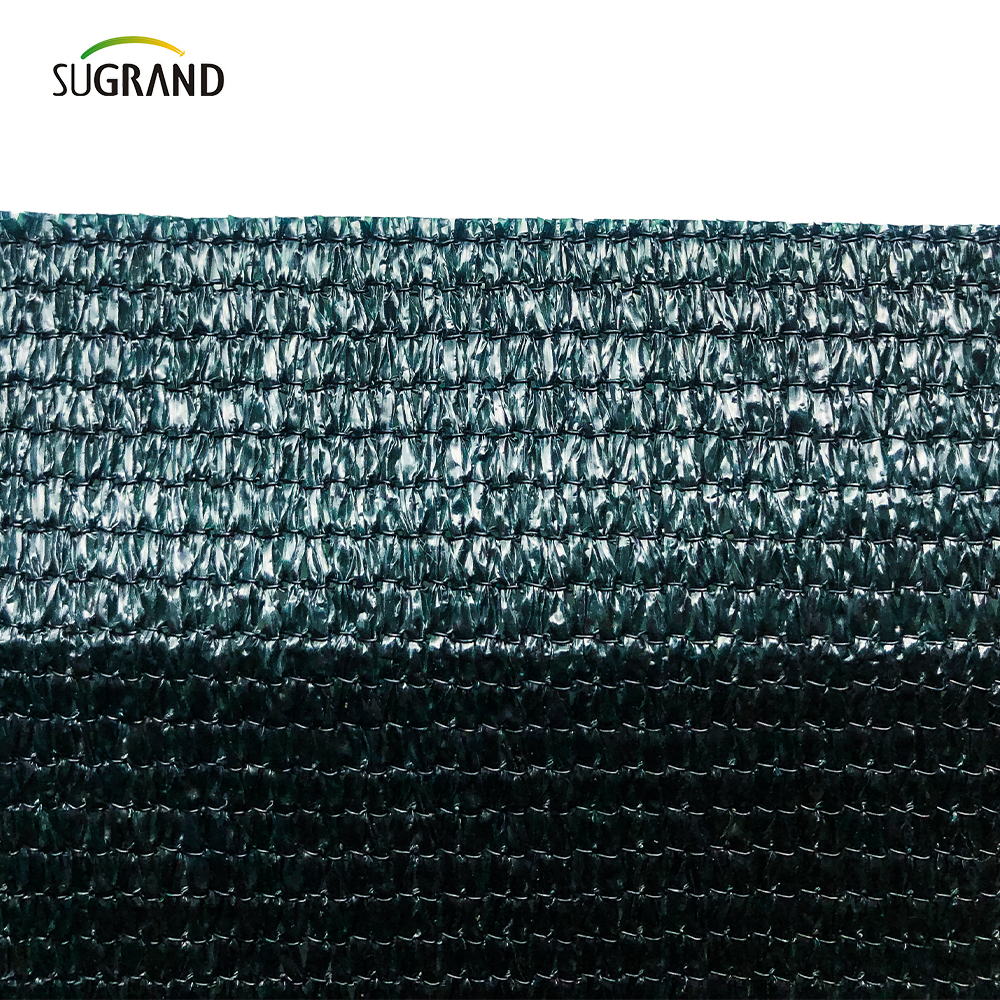 160 gsm dark green black mono tape shade net