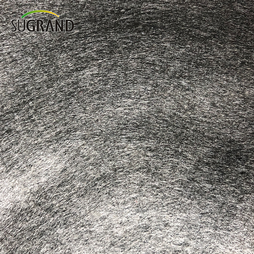 90GSM Black PP Non Woven Cloth For Landscape Weed Mat 