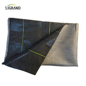 PP+UV 100g,130g 1M/1.8M/5.2M*100M Black White Ground Cover Supplier