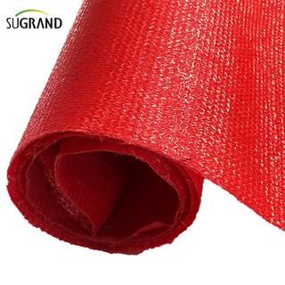 320gsm red waterproof shade net/carport shade net