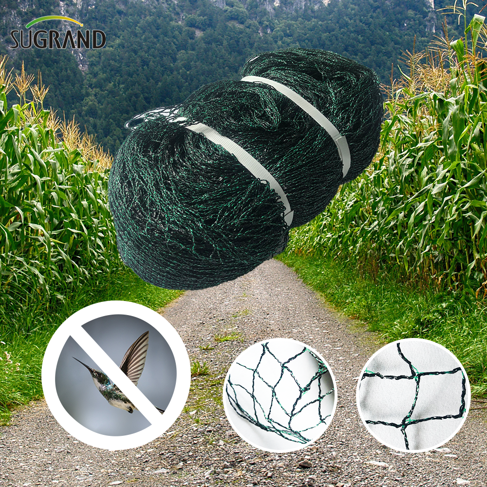 Bird Netting for Fruit Trees Black And Green Pigeon Mesh