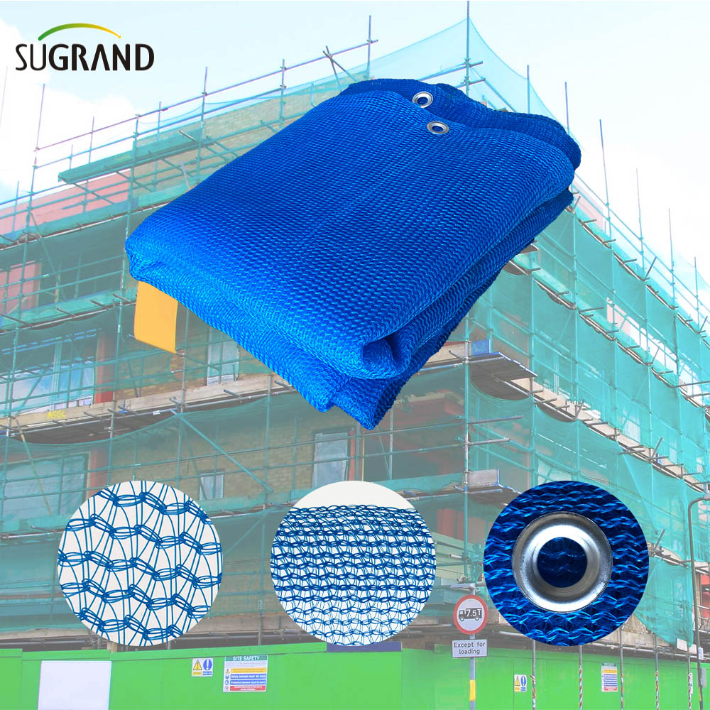 Plastic Protection Safety 50GSM Blue Scaffold Net 