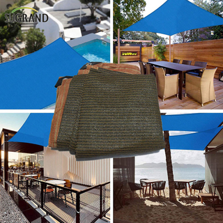 Yellow Sun Sail Carport Fabric Sun Shade Sail