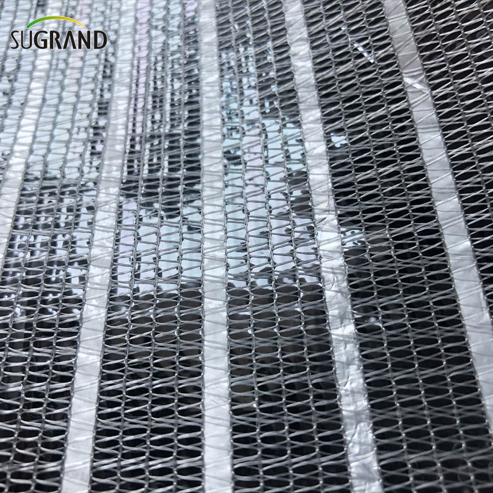 50% silver aluminum shade net for balcony garden protection 